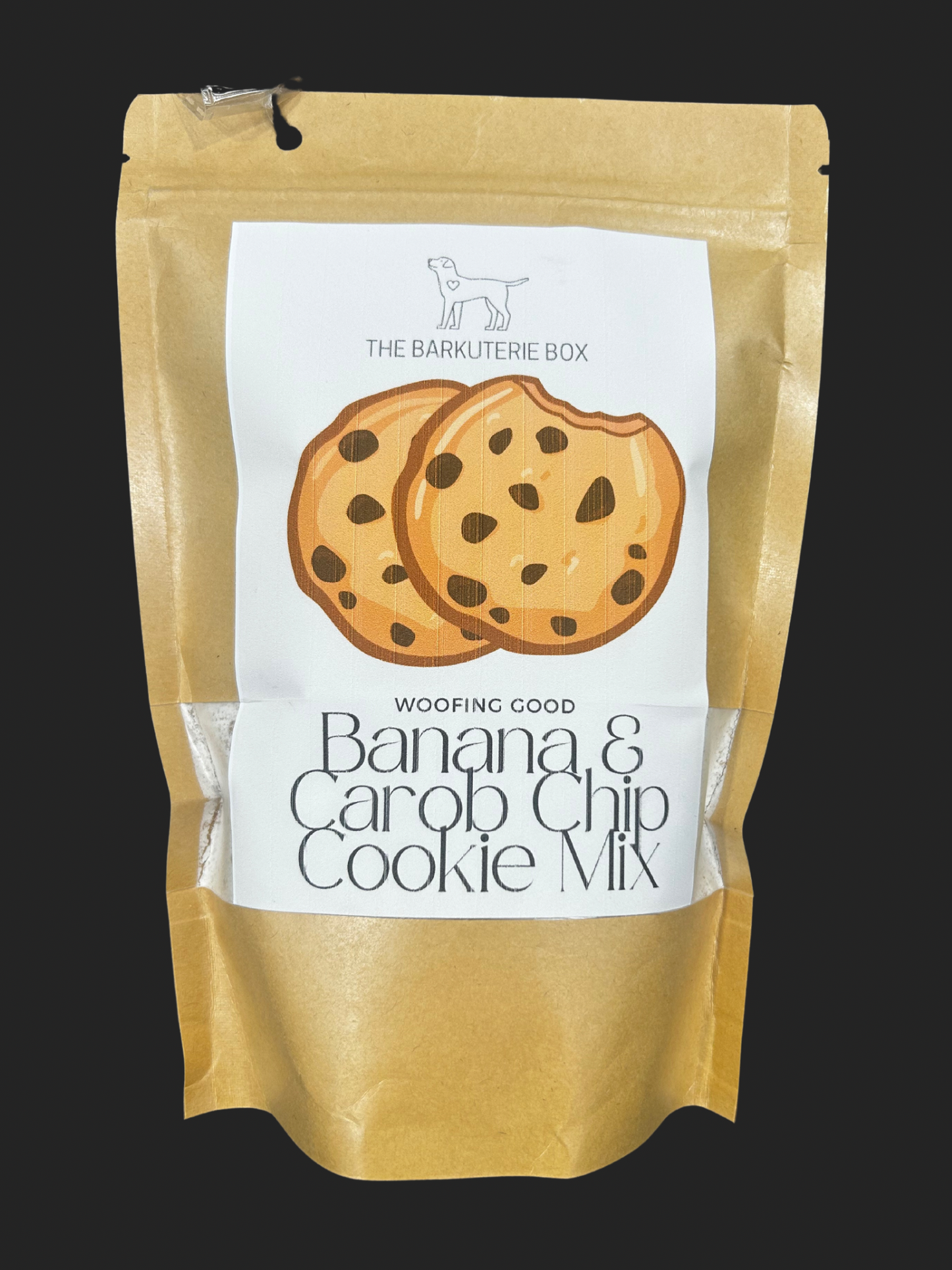 Banana Carob Chip Cookie Baking Kit